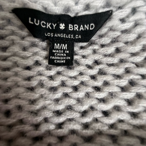 🆕 Lucky Brand colorblock sweater size medium - Picture 13 of 13